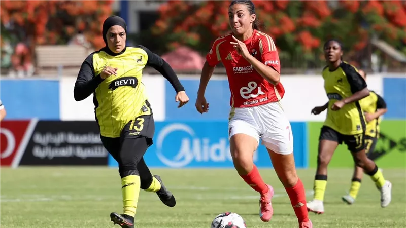 الأهلي يفوز على وادي دجلة ويتوج بكأس مصر للكرة النسائية