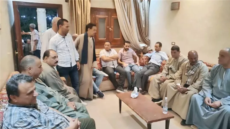 افتتاح مقر الوحدة الحزبية لمستقبل وطن بطن إهريت مركز الشواشنة بالفيوم 