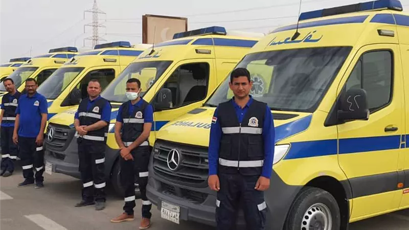 مصرع رجل وإصابة طفل وسيدة في تصادم مروع على الطريق الزراعي بالإسماعيلية