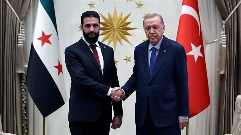 الرئيس التركي ونظيره السورى يجريان محادثات في إسطنبول