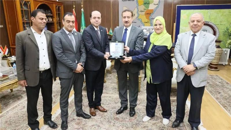 محافظ المنوفية يلتقي وفد جهاز تنمية المشروعات لمناقشة واستعراض آليات التنفيذ