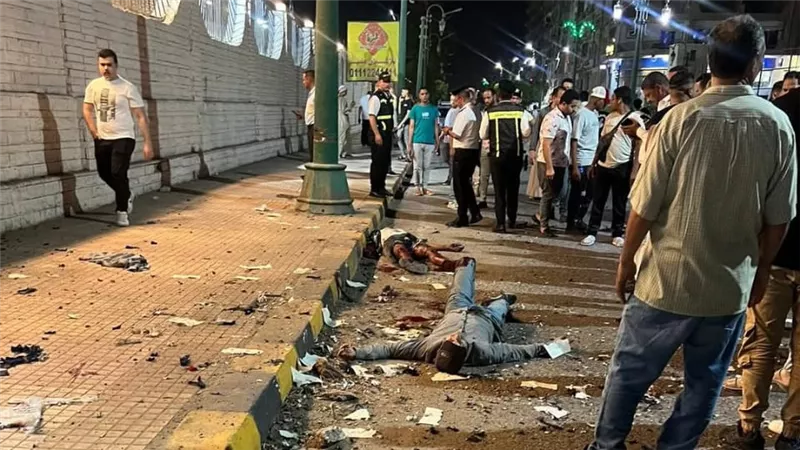 إصابة شخصين إثر انفجار أسطوانة بوتاجاز في المنيا |صور