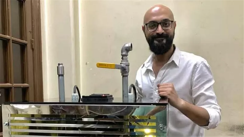 بديل آمن للغاز الطبيعي.. مهندس بورسعيدي يبتكر مشروع لتوليد 