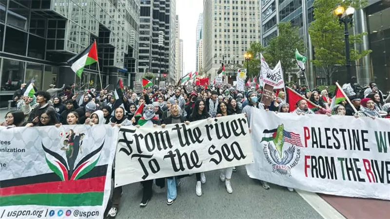 مسيرات مؤيدة لفلسطين تجتاح عواصم العالم وهتافات للمقاومة تشعلها