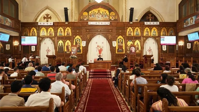 «مجمع نيقية».. دراسة أكاديمية في مدرسة «أثناسيوس الرسولي» للشمامسة بمدينة نصر