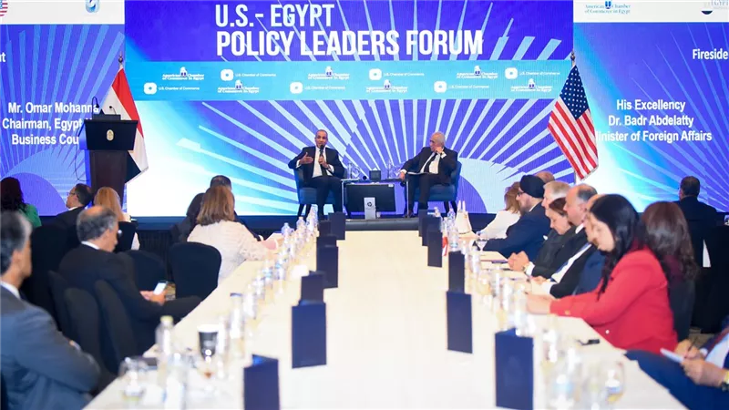 وزير الخارجية والهجرة يشارك في المنتدى الاقتصادي المصري الأمريكي