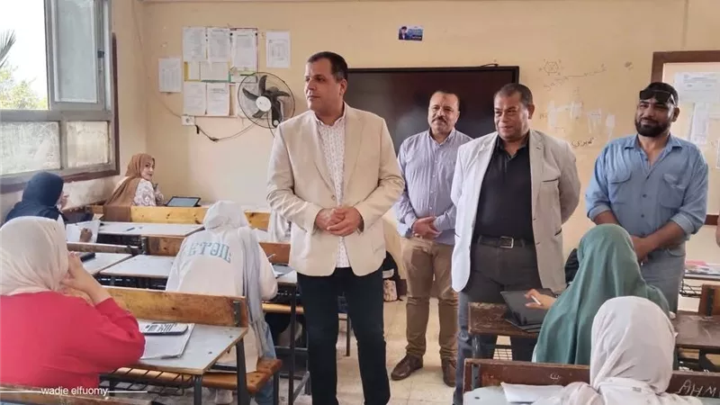 وكيل تعليم دمياط: أسئلة امتحان اليوم واضحة وخالية من الغموض