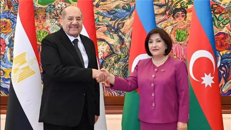 رئيس الشيوخ يشكر دعم أذربيجان لترشيح خالد العناني مدير عام منظمة 