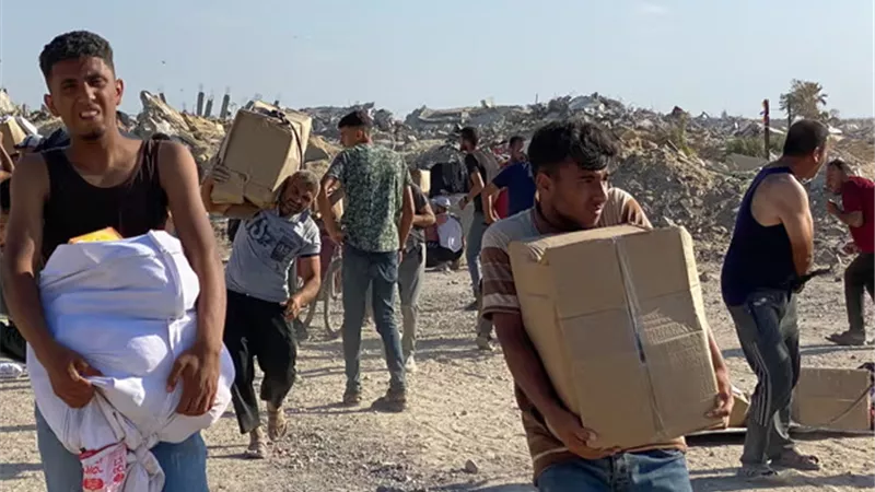 مجزرة الغذاء في غزة.. طلقات نارية وفوضى وشهداء في مركز توزيع المساعدات| صور