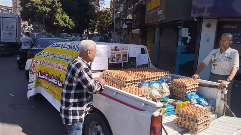 «الزراعة» تُطلق 7 منافذ مُتحركة لبيع مُنتجاتها بأسعار مُخفضة في المحافظات