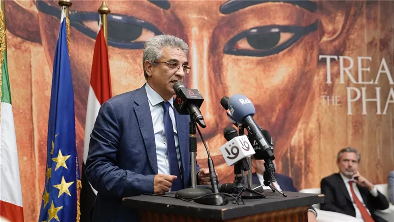 قطاع المتاحف يعلن تفاصيل 130 قطع أثرية مسافرة من مصر إلى روما
