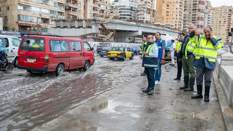 الإسكان: الإسكندرية شهدت 10 أضعاف شدة المطر خلال الأيام الماضية