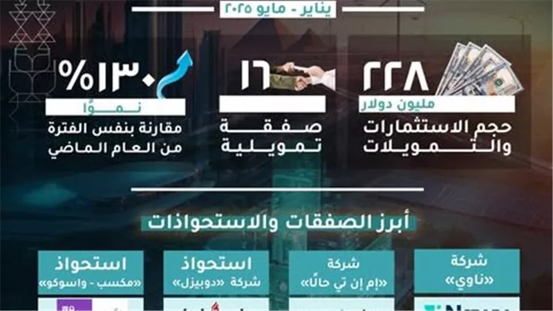 الشركات الناشئة في مصر تجذب 228 مليون دولار خلال 5 أشهر
