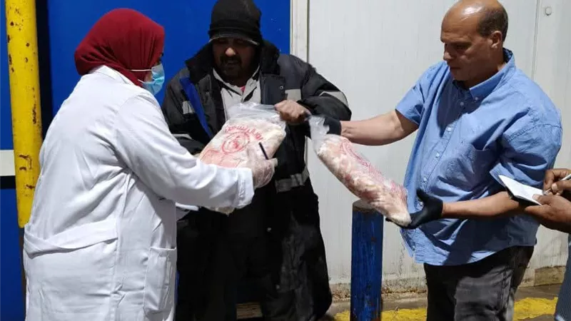 قبل عيد الأضحى.. ضبط 20 طن لحوم ودواجن غير صالحة للاستهلاك الآدمي بالشرقية