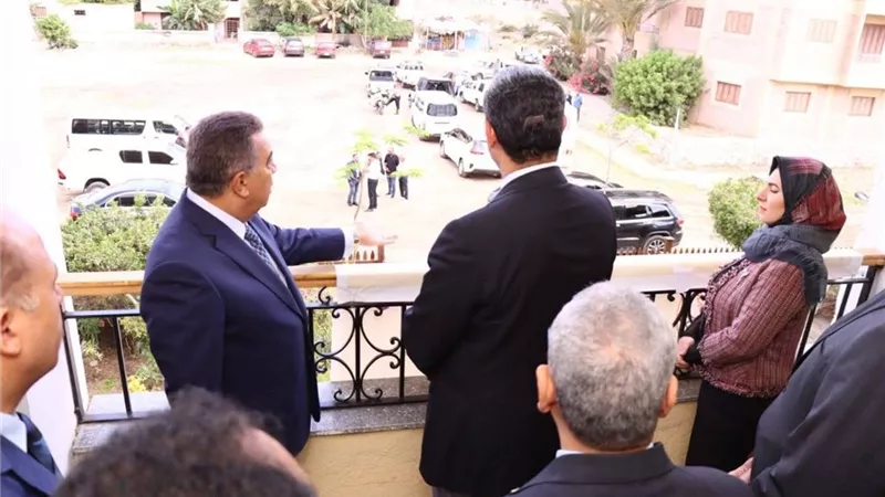 محافظ دمياط يشارك في افتتاح مصيف العاملين في جمصة بعد تطويره 