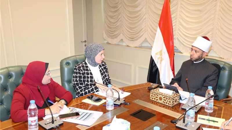 لتنفيذ مبادرة صحح مفاهيمك.. وزير الأوقاف يستقبل مديرة المركز القومي للبحوث 