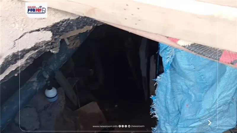 حفر بجانب طريق الكباش بالأقصر... ومصادر: عثروا على فخار |خاص
