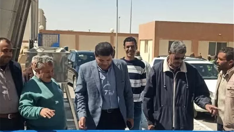رئيس جهاز المنيا الجديدة يتابع سير العمل بمنظومة مياه الشرب والصرف الصحي 