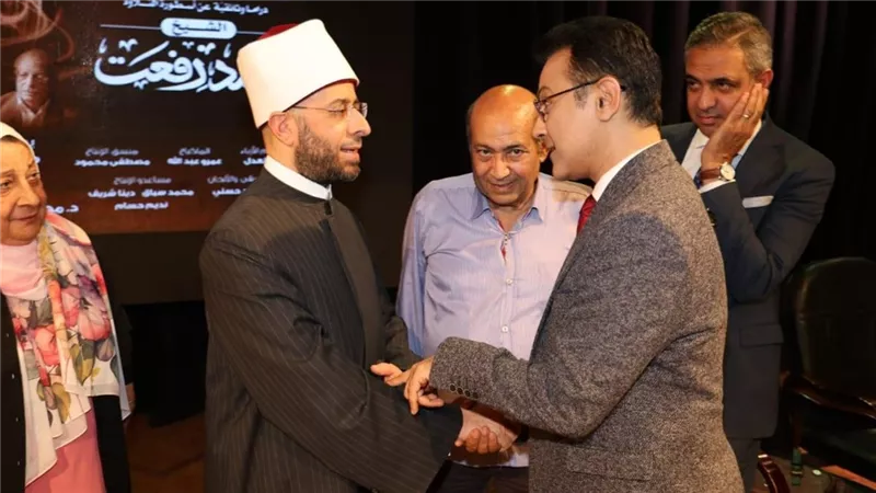 وزير الأوقاف يشهد إحياء ذكرى الشيخ محمد رفعت في ساقية الصاوي