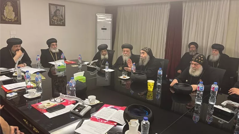 لليوم الثاني .. الكنيسة تواصل اجتماعات لجان المجمع المقدس فى الكاتدرائية 