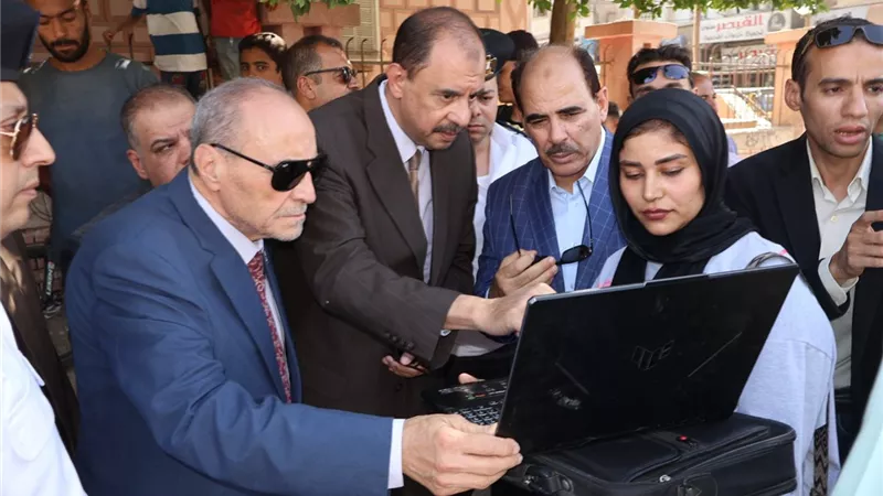 محافظ سوهاج يطلق خطة تطوير ميدان الخلوة لتجميل وتحسين واجهته السياحية