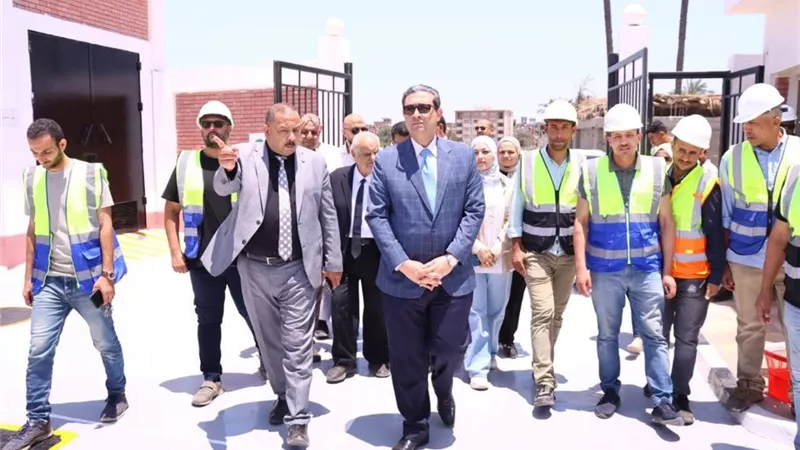 افتتاح مشروعات صرف صحي في 3 قرى في دمياط ضمن الخدمات المستدامة 