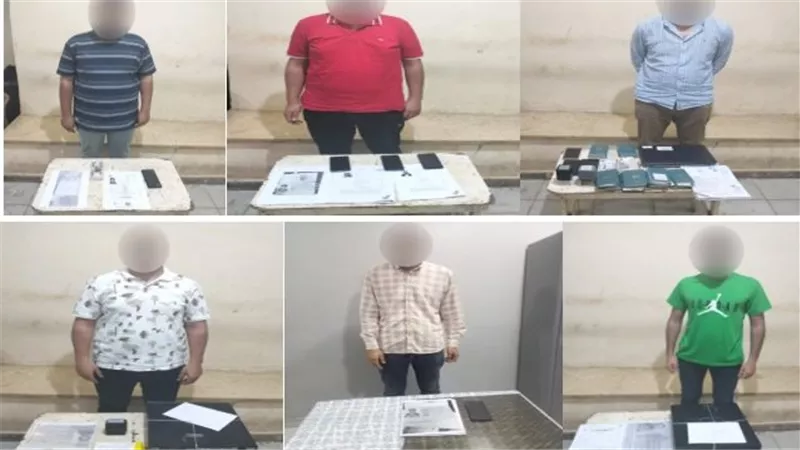 ضبط شبكة احتيال بالدقهلية.. 6 شركات وهمية تبتز راغبي السفر للخارج