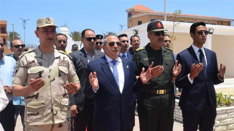 جولة تفقدية لمقابر الشهداء ببورسعيد لتعزيز قيم الوفاء والتقدير