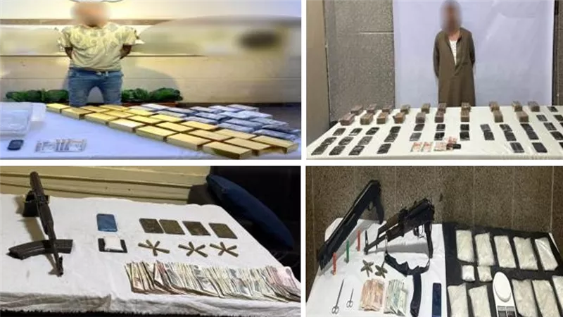ضبط ترسانة أسلحة ومصرع عنصرين خلال حملة أمنية بالمحافظات