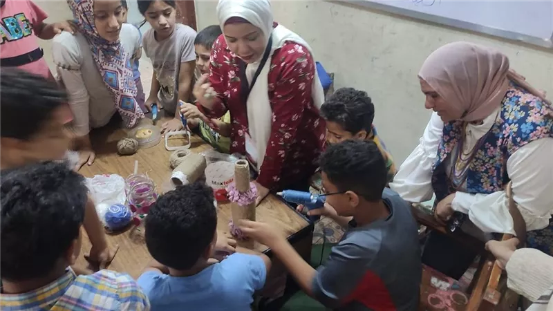 «اكتشف».. نشاط صيفى مكثف لمتحف كوم أوشيم ومديرية التربية والتعليم بالفيوم