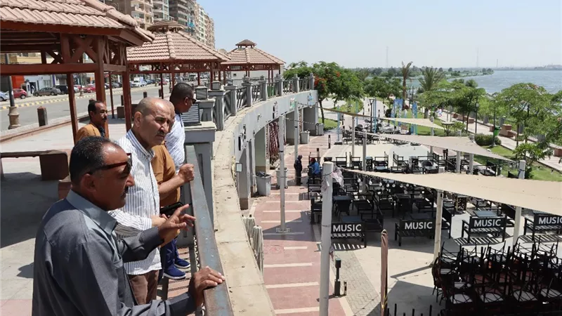 سكرتير عام مساعد بنى سويف يتفقد عدد من الحدائق والمتنزهات استعدادا للأضحى 