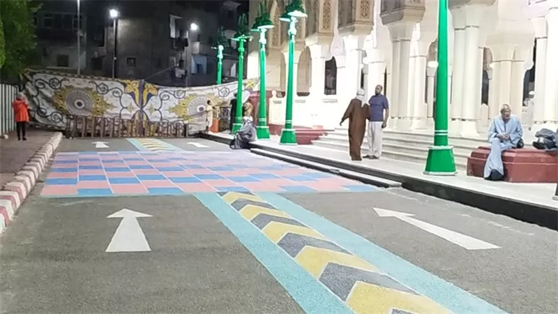 دهانات جديدة.. استعدادات مكثفة بساحة وضريح 