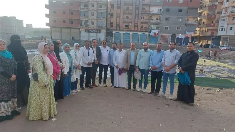 وكيل مديرية الصحة بكفرالشيخ يتفقد العيادات المتنقلة بساحات صلاة العيد