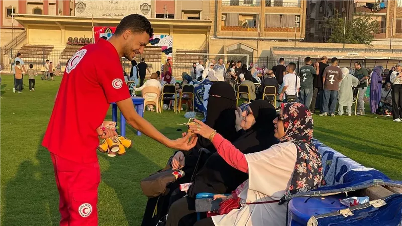 «رعاية وحماية»… الهلال الأحمر المصري يشارك في تأمين احتفالات عيد الأضحى (صور)
