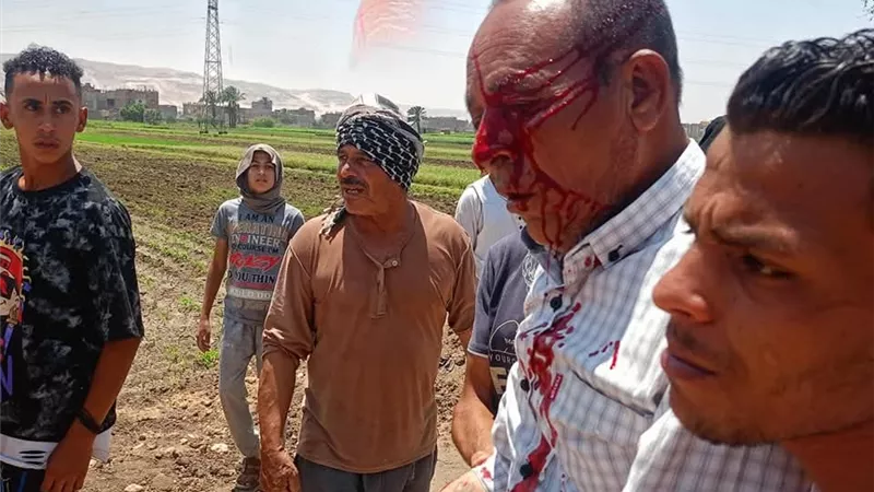 ضبط المتهمان بالتعدي على مدير حماية الأراضي بسوهاج