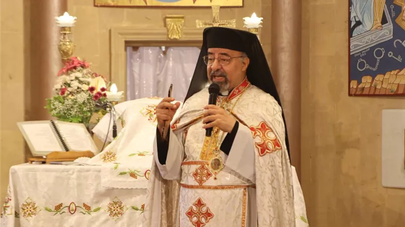 بطريرك الأقباط الكاثوليك يترأس قداس عيد حلول الروح القدس بحدائق القبة