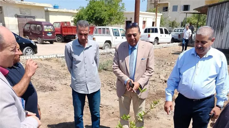 مدير الإصلاح الزراعي يتفقد أعمال الهيئة والجمعيات ومشروعاتها في كفر الشيخ 