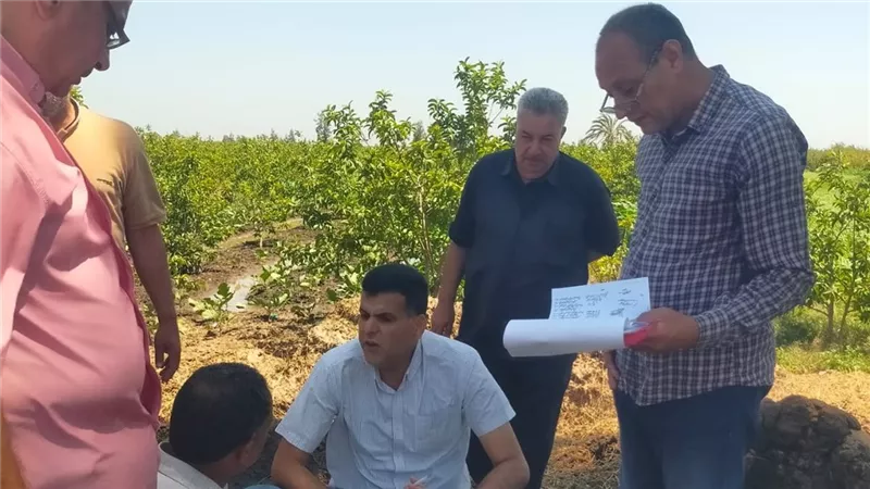 «الزراعة» تتفقد أعمال تسوية الأرض بالليزر وتطهير المساقي في البحيرة وكفر الشيخ