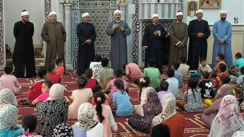 انطلاق قافلة دعويةكبرى بأوقاف بني سويف بعنوان 