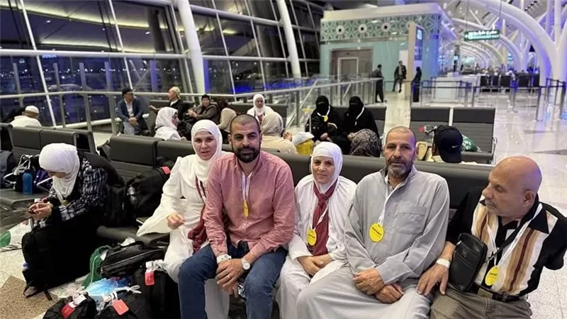 وصول أول دفعة من حجاج القليوبية بعد أداء فريضة الحج