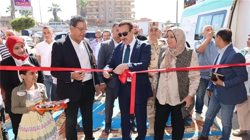 محافظ المنوفية يدشن المبادرة الرئاسية للكشف المبكر عن الأورام السرطانية