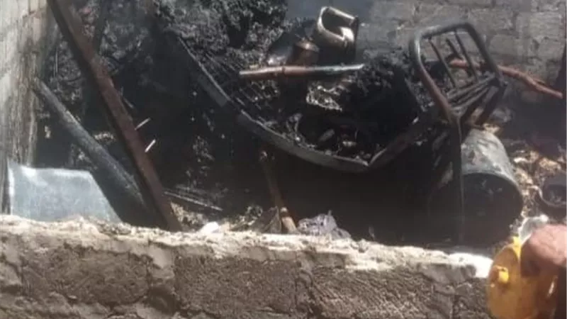 نفوق مواشي ومحصول القمح.. حريق حوش دون خسائر بشرية بسوهاج 