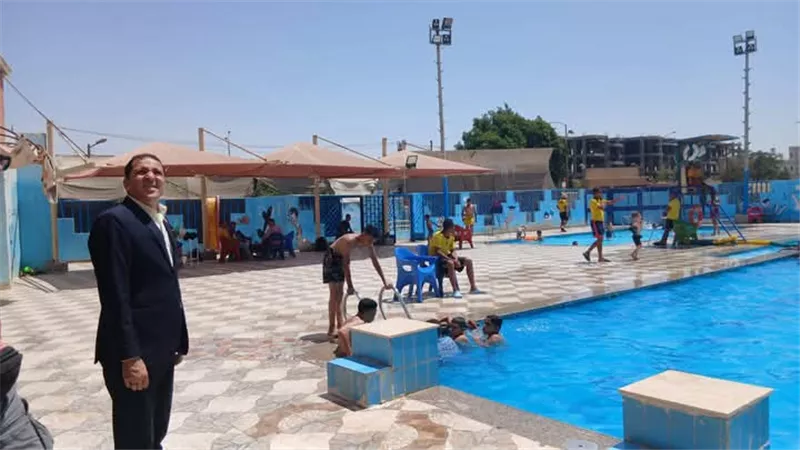 قبل مارثوان الصيف : متابعة تطبيق الكود المصرى لحمامات سباحة أندية بنى سويف
