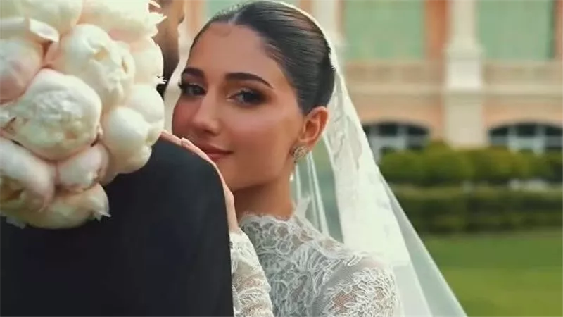 الصور الأولى من حفل زفاف شيرين بيوتي وأسامة مروة تخطف الأنظار