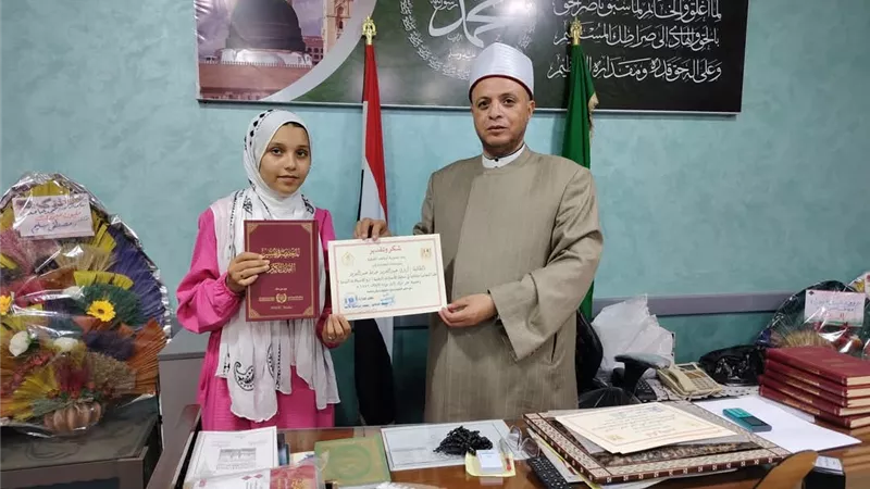 وكيل أوقاف الشرقية يكرم الفائزين في مسابقة الصوت الندي 