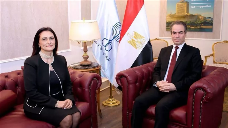 دينا نبيل عثمان رئيساً لقناة النيل الدولية Nile TV