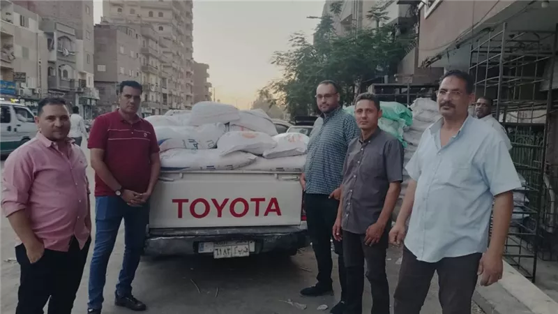 تموين الفيوم: ضبط طن ونصف دقيق بلدي محظور قبل بيعه في الأسواق