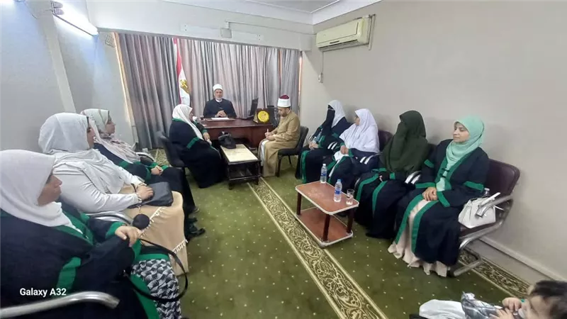 للتأكيد على دورهن.. وكيل أوقاف بني سويف يجتمع بالواعظات المتطوعات 