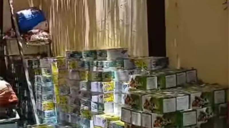 ضبط مصنع عصائر غير مرخص وعصائر غير صالحة ببني سويف