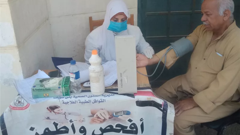 تقديم 3422 خدمة طبية بقافلة للصحة ضمن